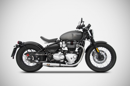 TRIUMPH BOBBER 2017/19 - N. 2 SILENCERS